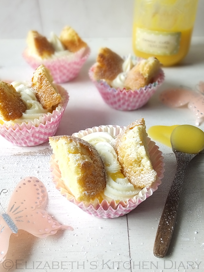 Orange Flavoured Butterfly Cake Orange Flavoured Butterfly Cake