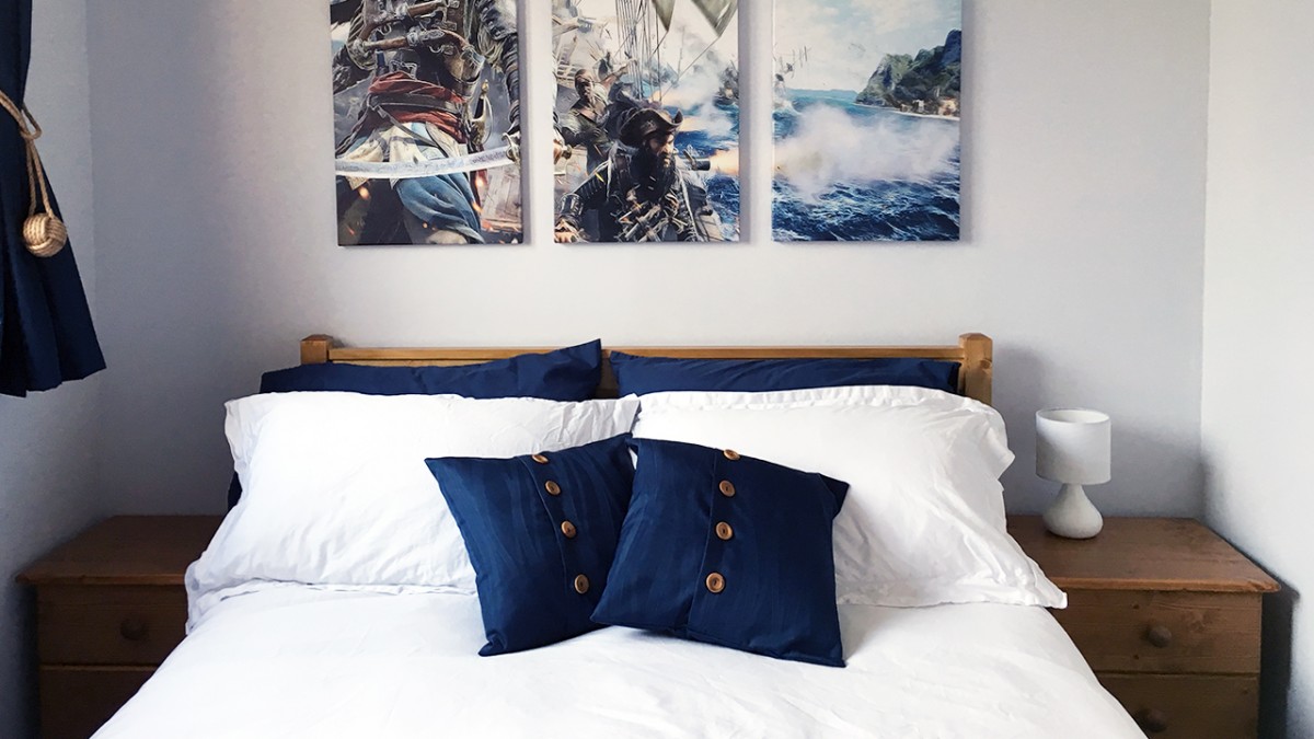 Emma Mattress Review >> Nautical Bedroom Makeover with Emma Mattress - Elizabeth's Kitchen Diary Emma Mattress Review >> Nautical Bedroom Makeover with Emma Mattress - Elizabeth's Kitchen Diary