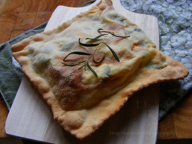 baked-wild-bear-garlic-ravioli