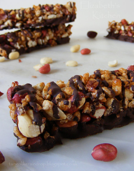 chocolate-honey-nut-bars