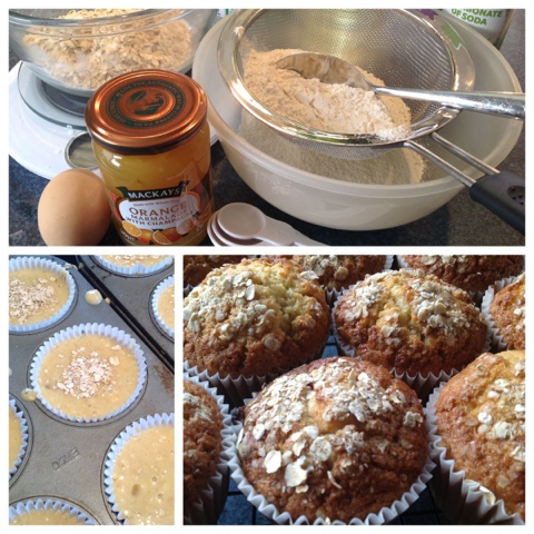 Bucks Fizz Breakfast Muffins