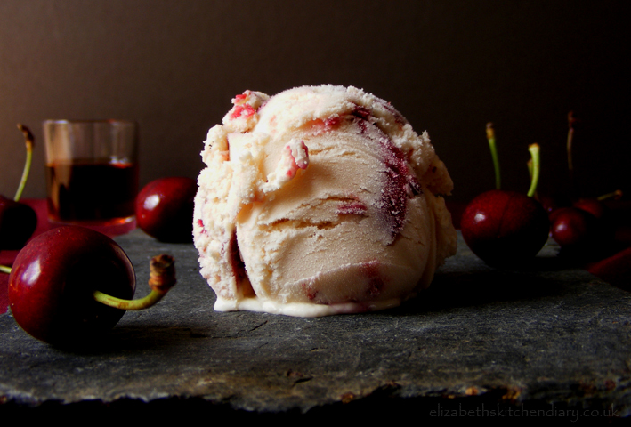 Brandied Cherry Ice Cream