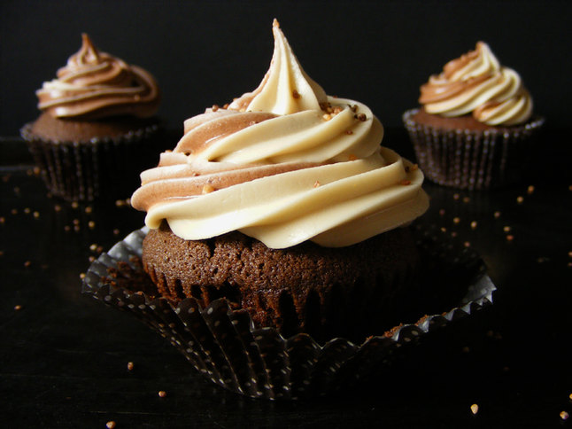 chocolate mocha cupcake 3