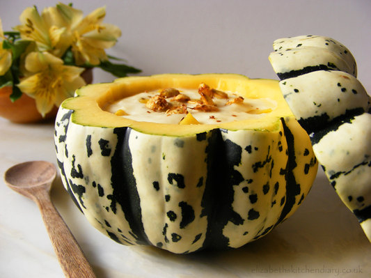 pumpkin soup bowl
