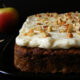 Apple & Cardamom Cake with Quince Frosting