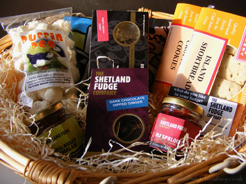 shetland fudge company hamper