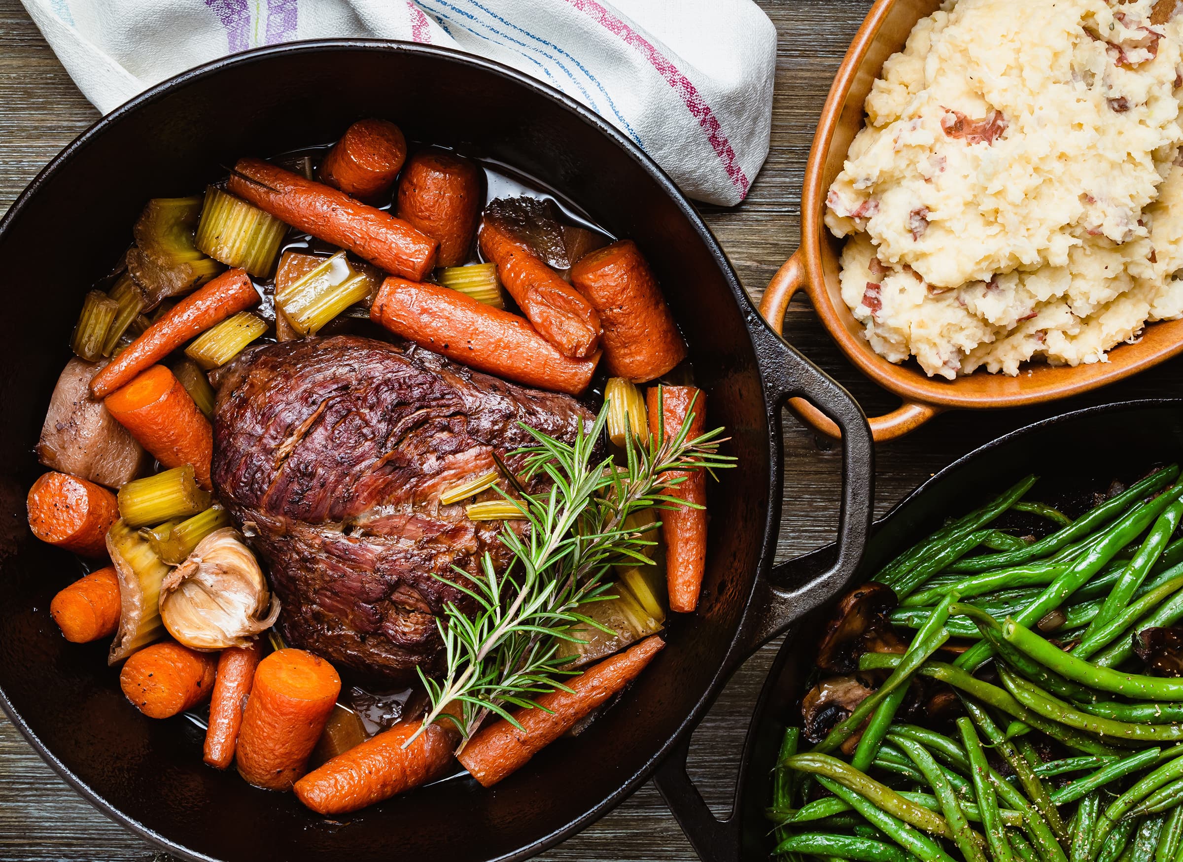 Slow Cooker Rolled Brisket with Red Wine & Thyme Elizabeth's Kitchen Diary