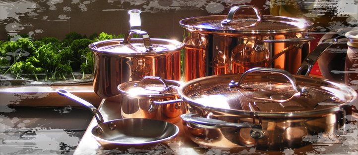 proware triply copper pans