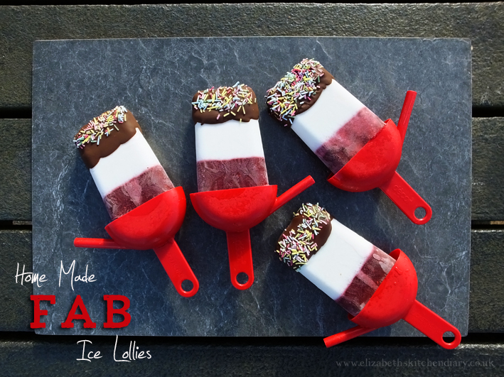 Home Made FAB Ice Lolly