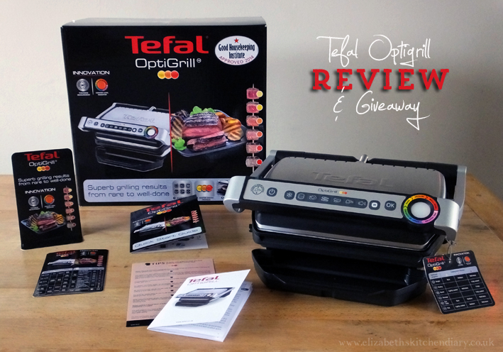 How to get the most out of your Tefal OptiGrill + a Giveaway! RRP £149.99 -  Elizabeth's Kitchen Diary