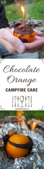 Chocolate Orange Camp-fire Cake - Elizabeth's Kitchen Diary
