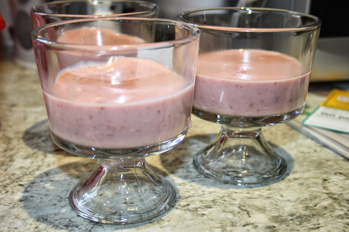 Strawberry Marshmallow Mousse