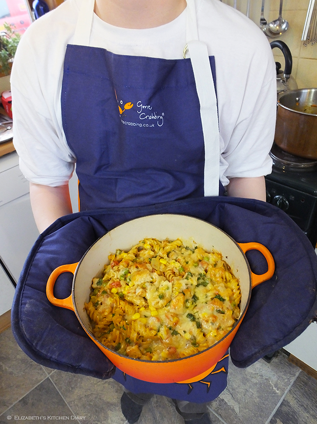 Four Cheese Chargrilled Chicken Pasta Bake