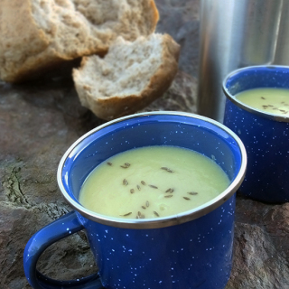 carrot cumin coriander soup