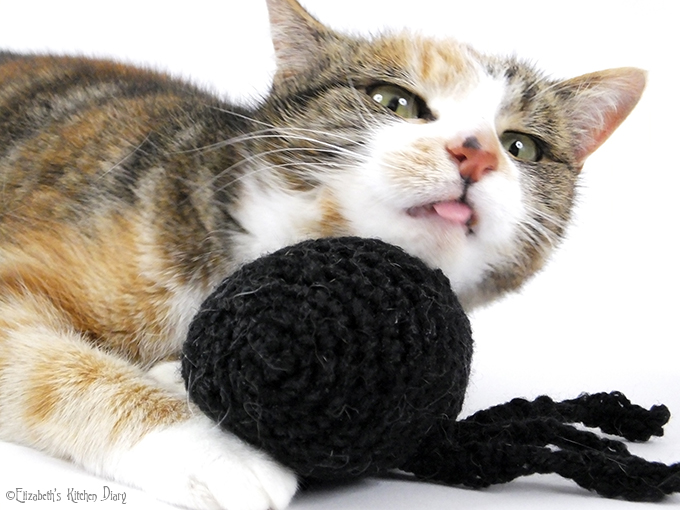 Jack Skellington Crochet Spider Cat Toy
