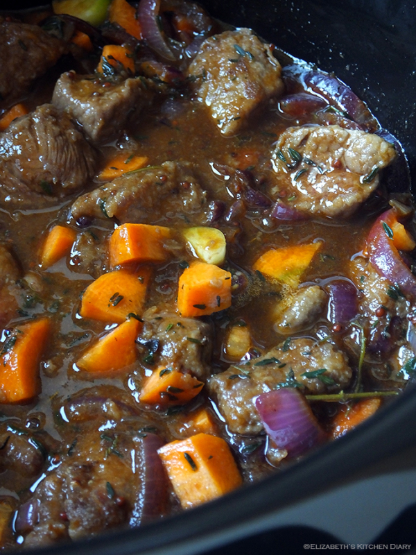 Shetland Beef & Valhalla Ale Slow Cooker Pie Elizabeth's Kitchen Diary