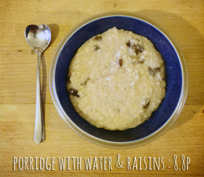 porridge with raisins