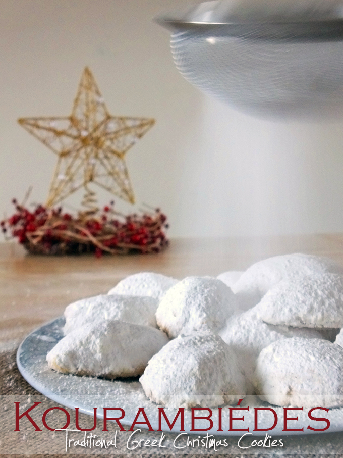 Kourambiedes Greek Christmas Cookies