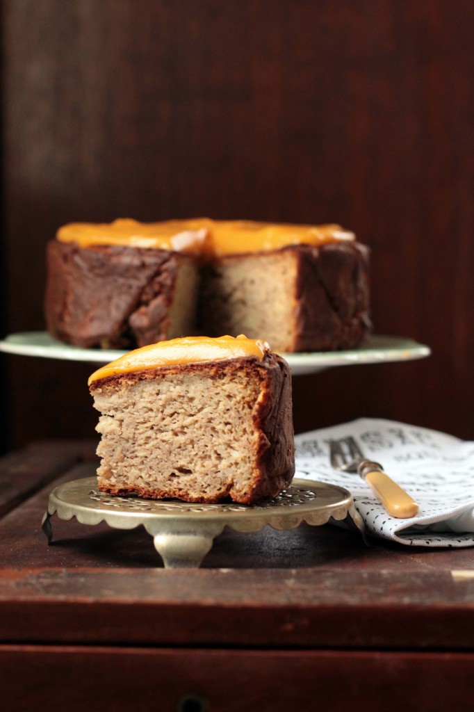 Parsnip, Maple and Nutmeg Cake with Sweet Potato and Ginger Frosting