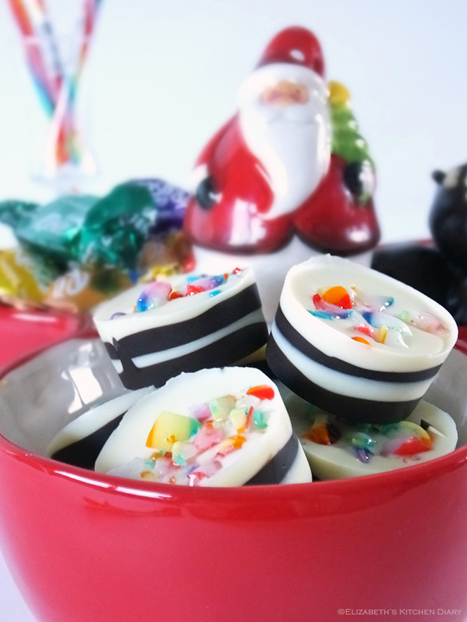 Peppermint Candy Cane Christmas Chocolates Elizabeth's Kitchen Diary