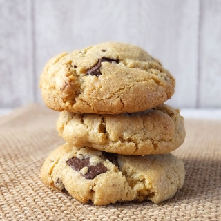 Double chocolate chunk oatmeal cookies