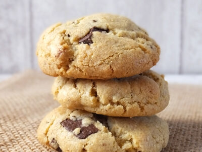 Double chocolate chunk oatmeal cookies