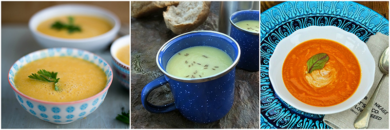 Jumpstart 2015 - Juices, Smoothies & Soups | Elizabeth's Kitchen Diary