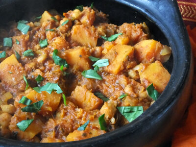 Butternut Squash & Chickpea Masala Curry