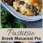 Pastitsio - Greek Macaroni Pie. Layers of ooey gooey macaroni cheese sandwiching a cumin spiced lamb mince. #macaroni #macaronicheese #macandcheese #pastitsio