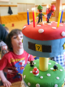 Super Mario Birthday Cake
