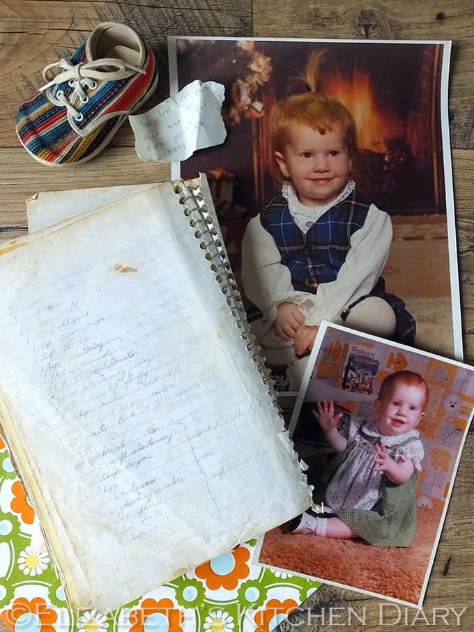 vintage baby photos and recipe