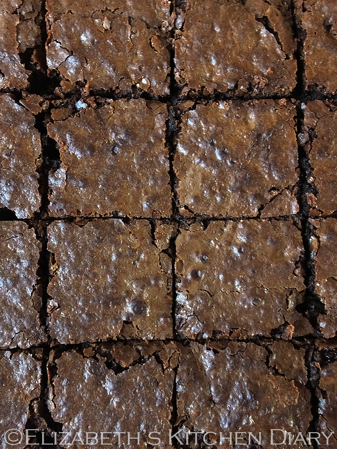 image of Ooey Gooey Gluten Free Brownies recipe by Elizabeth's Kitchen Diary