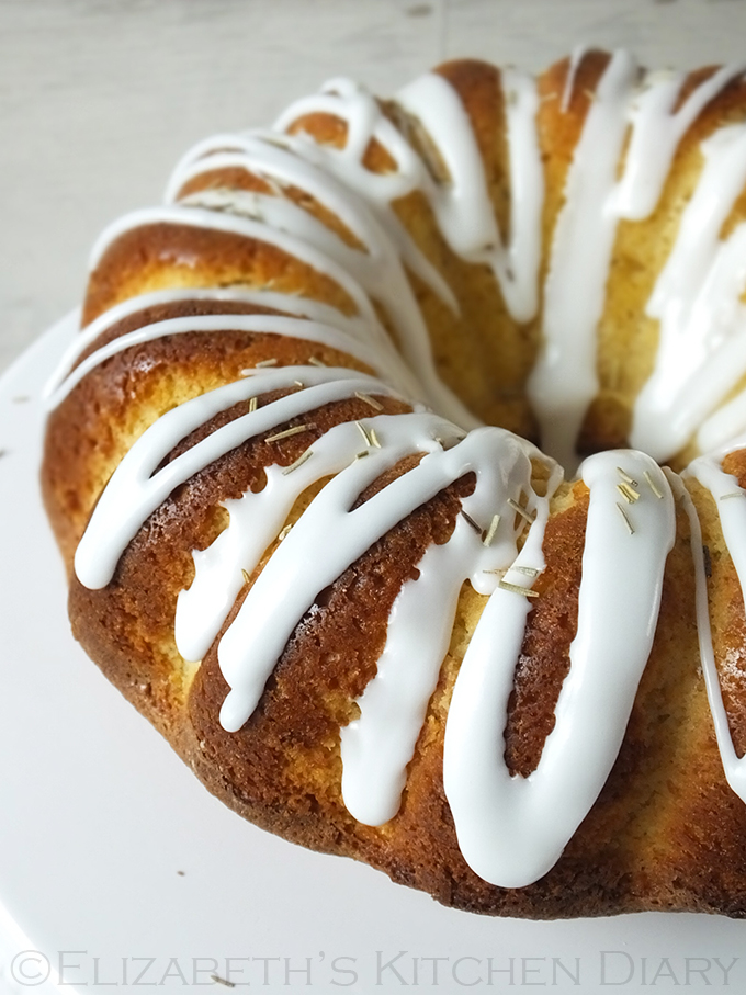 Gingerbread Bundt Cake with Lemon Glaze - Greedy Eats