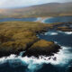 St Ninians aerial view, Shetland