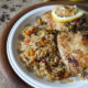 One Pot Lemon Pepper Chicken with Country Vegetable Rice