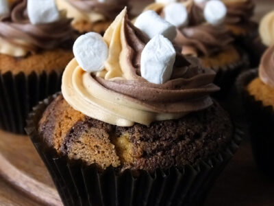 S'mores Cupcakes from Elizabeth's Kitchen Diary