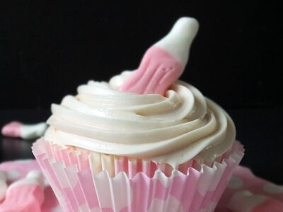 Strawberry Milkshake Cupcakes