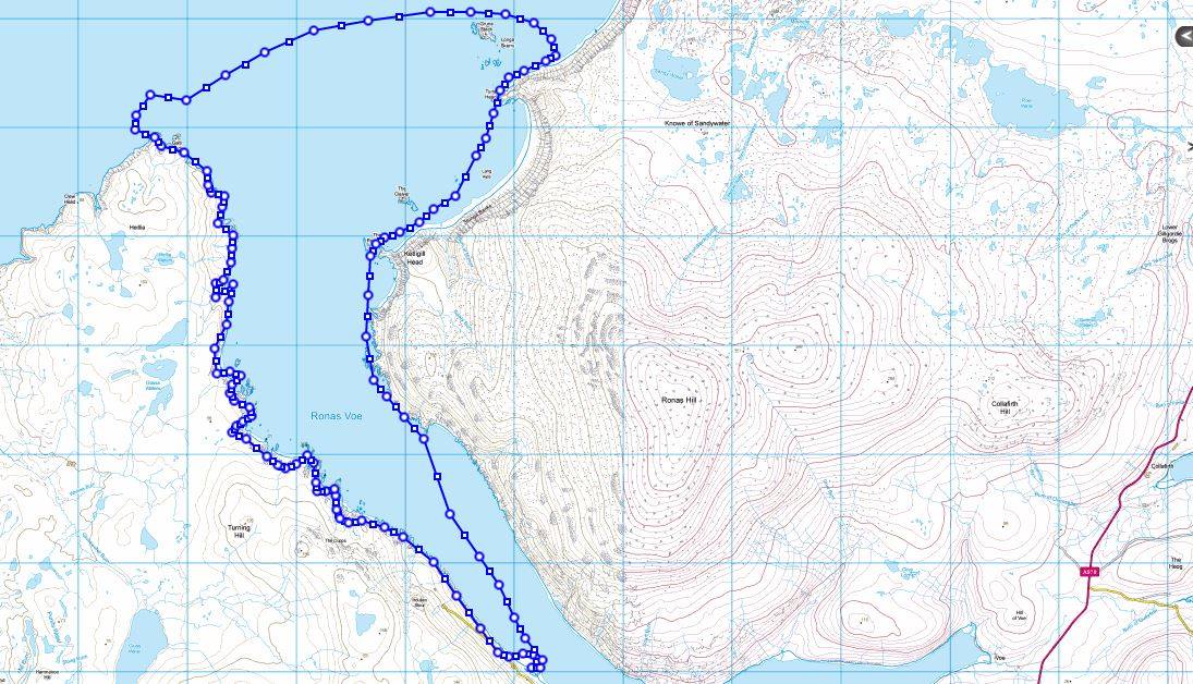 Ronas Voe Kayak Trip 3 July 2015