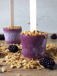 Blackberry Breakfast Pops