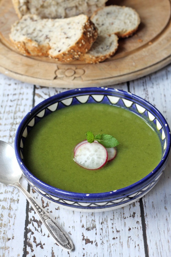 Pea and Kale Soup