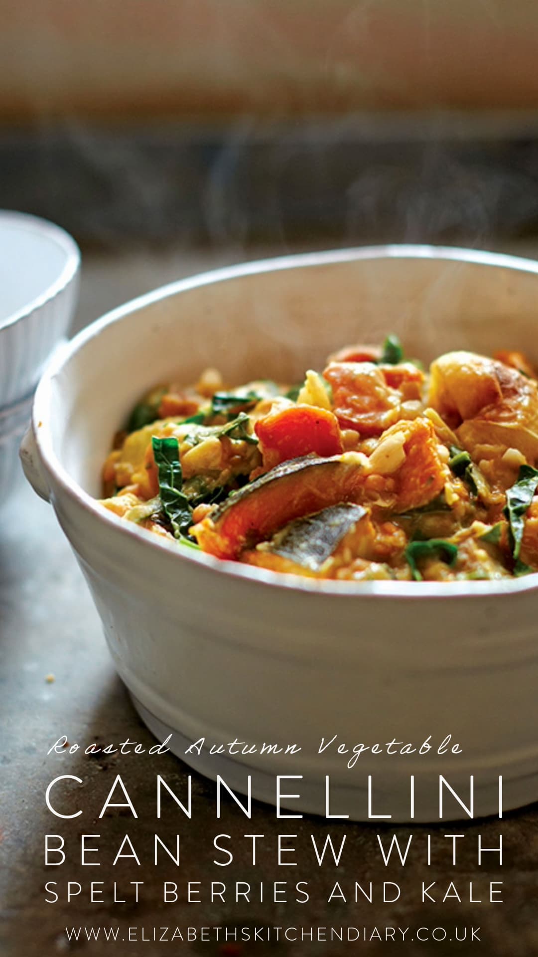 Roasted Autumn Vegetable Cannellini Bean Stew Elizabeth's Kitchen Diary