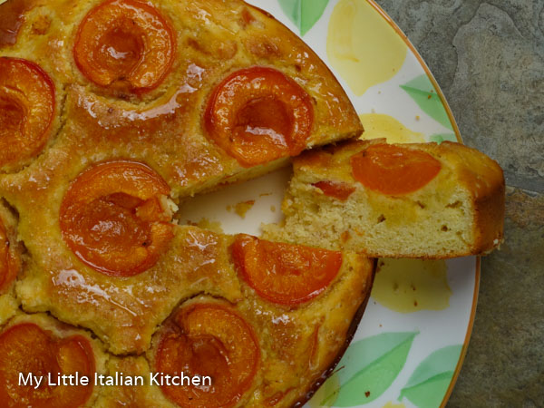 Gluten Free Soft Apricot Cake