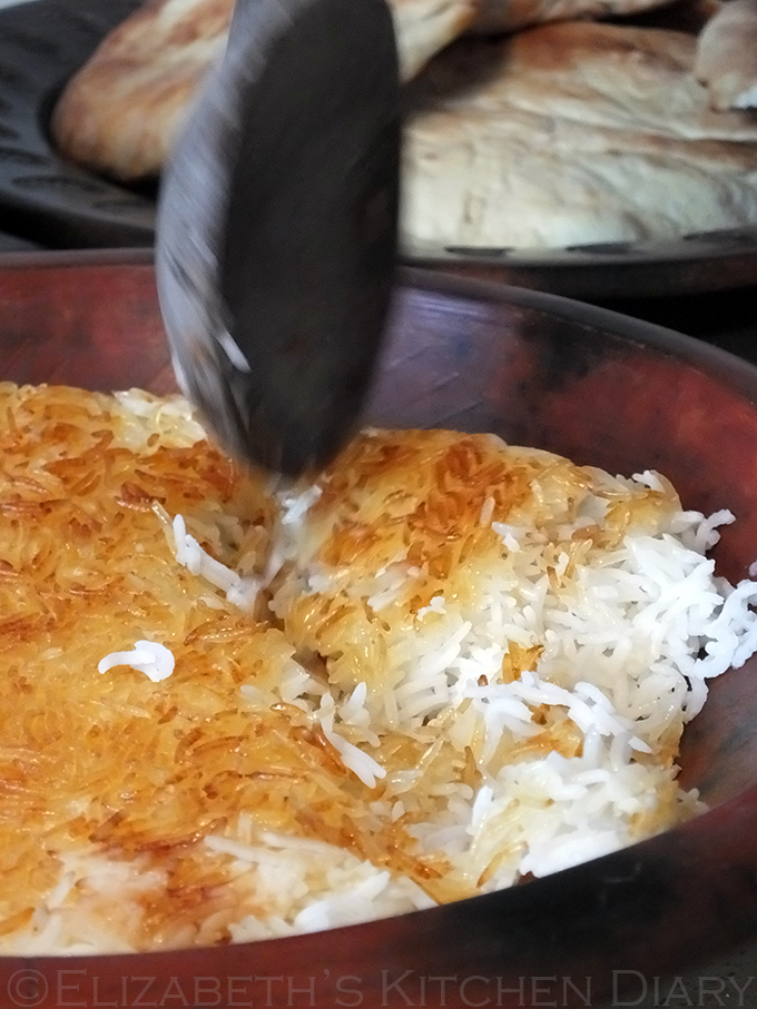Persian Rice with Tahdig
