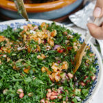Pomegranate and Walnut Salad - Amina's Home Cooking