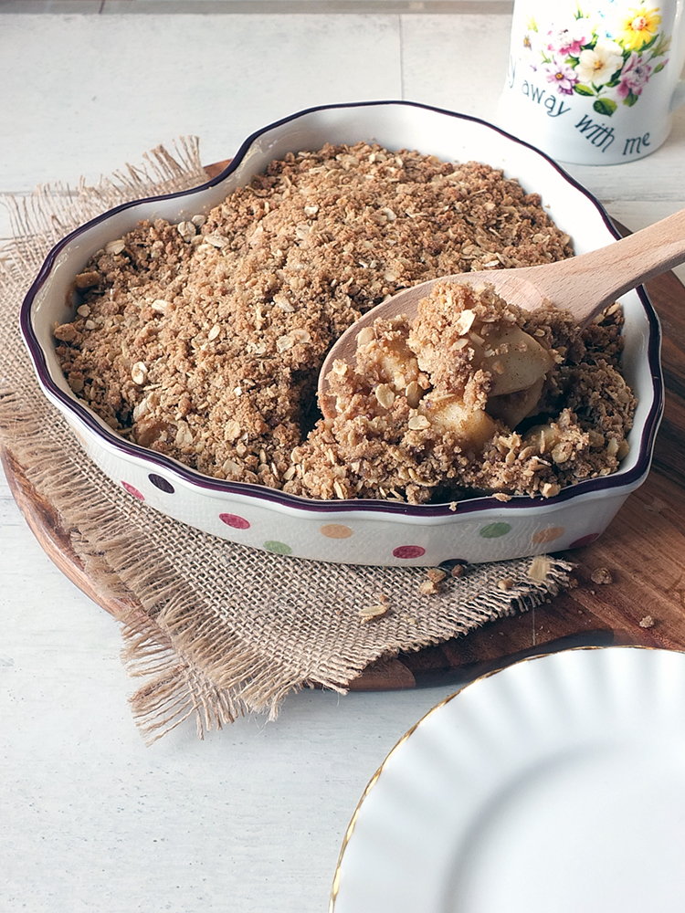 Bramley Apple Crumble-image