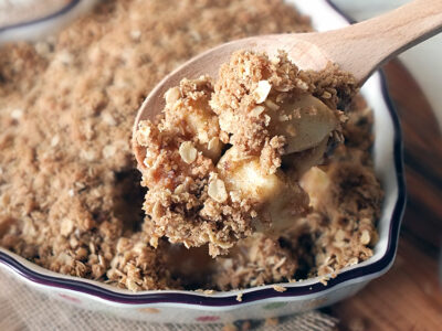 Bramley Apple Crumble