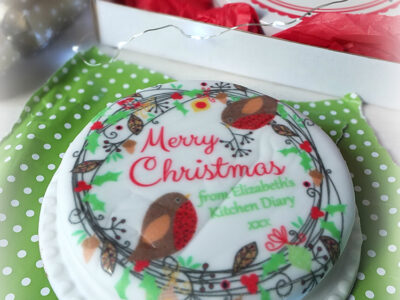 Baker Days Christmas #CakebyPost Letterbox Cake