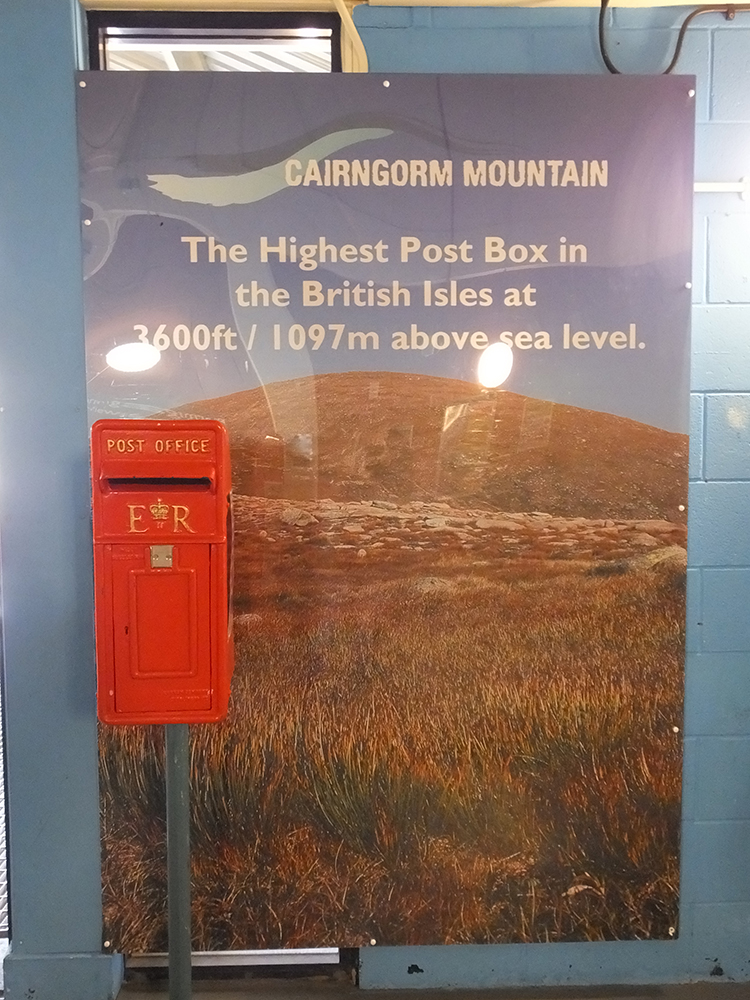 Cairn Gorm Mountain highest post box