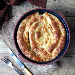 Banitsa - Bulgarian Cheese Pie