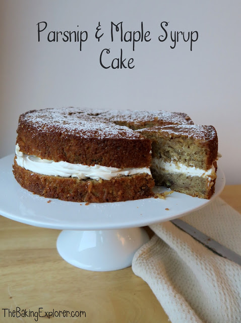 Parsnip and Maple Syrup Cake by The Baking Explorer
